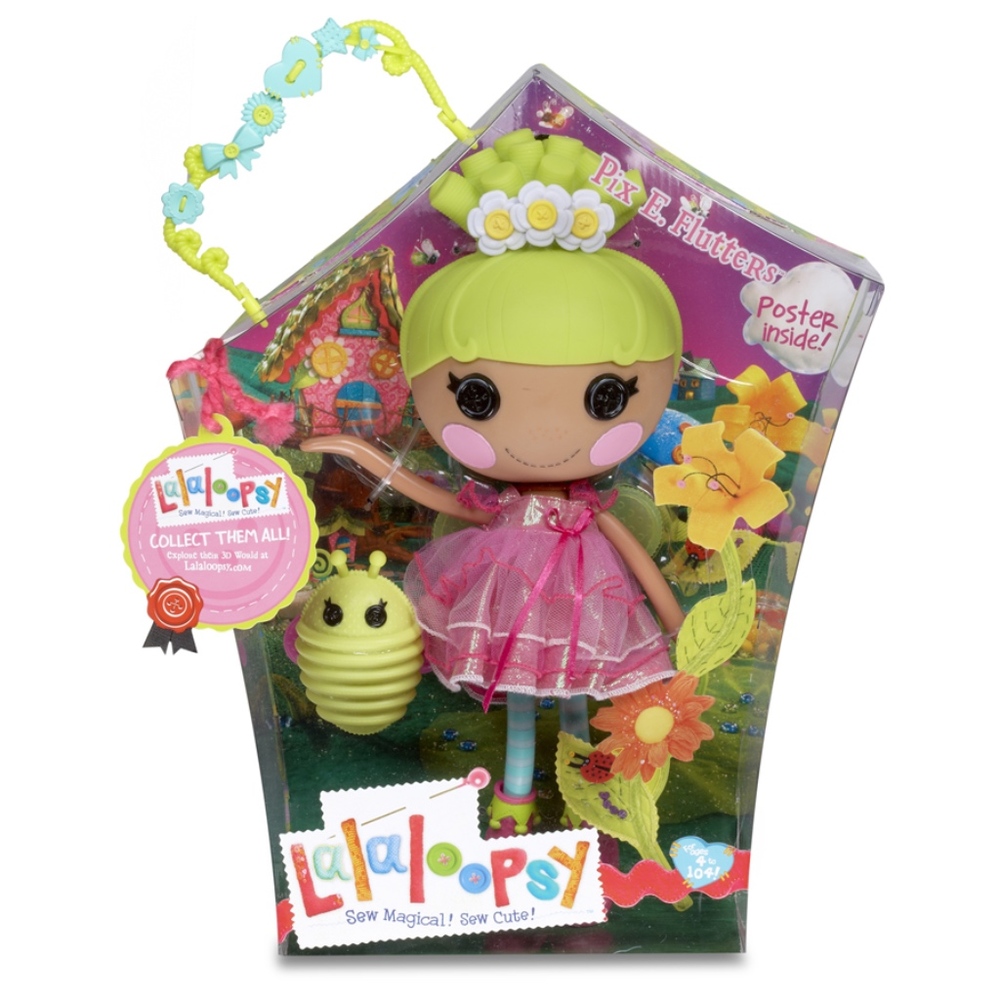 Lalaloopsy Pix E. Flutters Retired Rare NIB